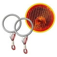 thumbnail image 1 of Oracle Lighting 2931-005 Jeep Wrangler 07-17 LED Waterproof Turn Signal Halo Kit - Amber, 1 of 6