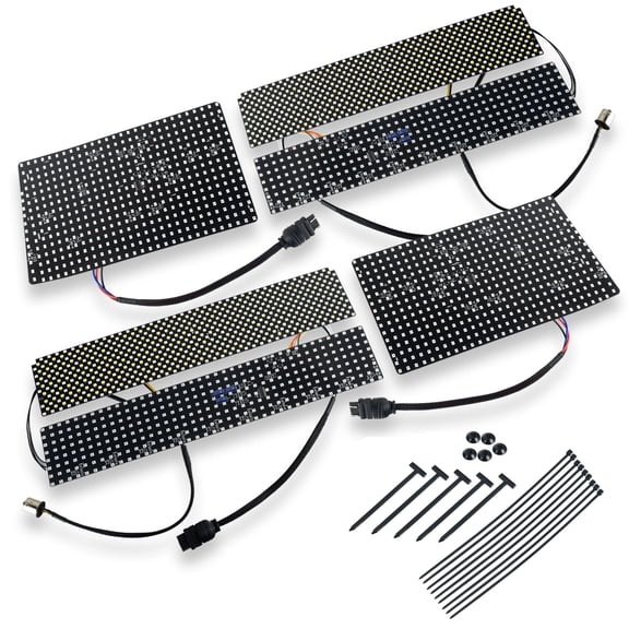 Oracle Lighting 8208-023 Full Sequential LED Tail Light Conversion Kit for 1987-1993 Mustang LX