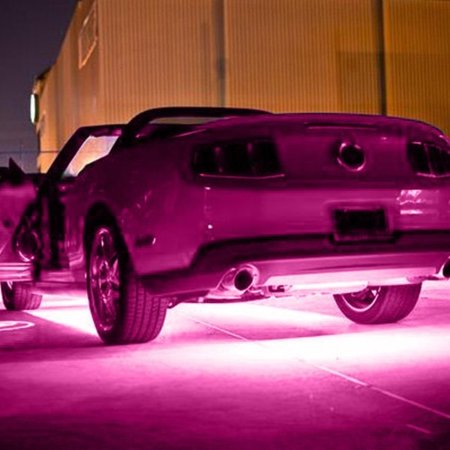 Exterior Black Fog Lightsex LED Spool - Pink Oracle 4223-009