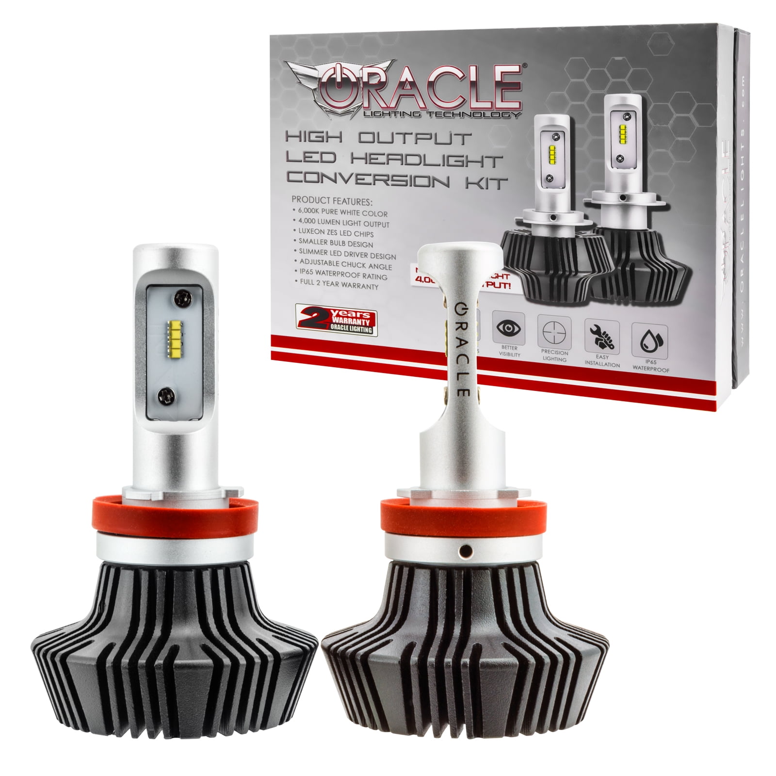 Oracle Lighting H11 White LED Automotive Bulb Fits