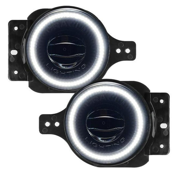 Oracle Lighting High Performance 20W LED Fog Lights (White) - 5847-001 Fits select: 2021 JEEP WRANGLER UNLIMITED SPORT, 2020-2022 JEEP GLADIATOR SPORT