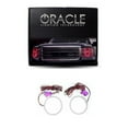thumbnail image 1 of Oracle Lighting JE-RR0713P-R - Jeep Wrangler Plasma Halo Headlight Rings - Red, 1 of 6