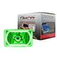 thumbnail image 1 of Oracle Lighting Pre-Installed 4X6" H4651/H4656 Sealed Beam Halo - Green, 1 of 3