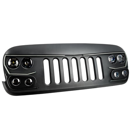 Oracle Lighting Vector Series Full Led Grill For Jeep Wrangler