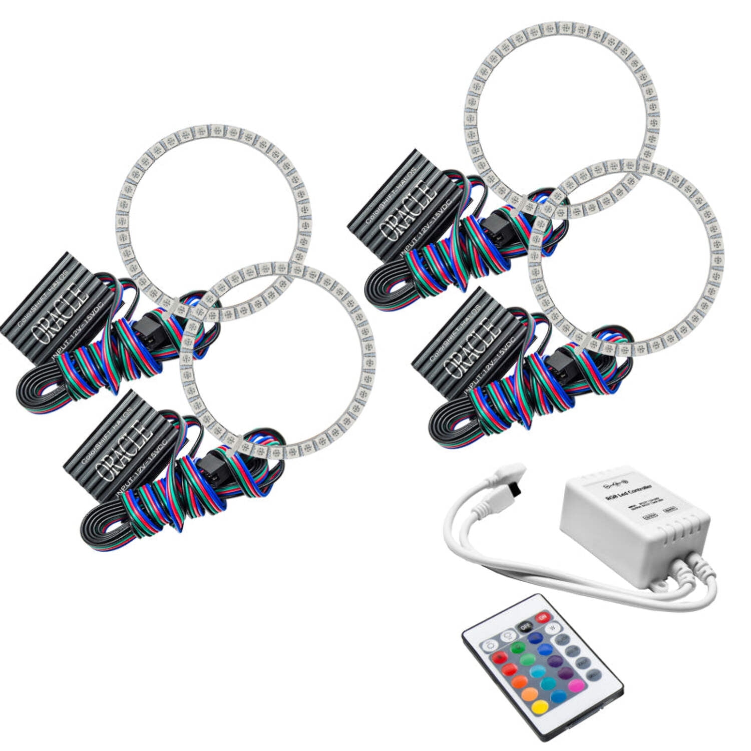 Oracle Lights 2700-504 Headlight Halo Kit ColorShift Simple For 08-09 S450 NEW Fits select: 2007-2009 MERCEDES-BENZ S