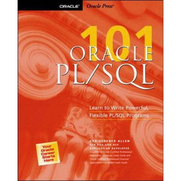 Pre-Owned Oracle PL/SQL 101 (Paperback) 007212606X 9780072126068