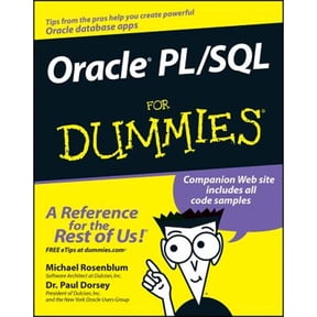 Pre-Owned Oracle PL / SQL for Dummies (Paperback) 0764599577 9780764599576