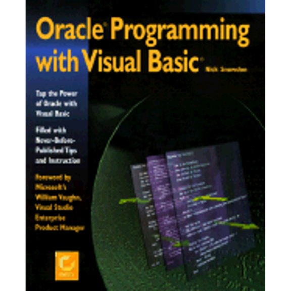 Pre-Owned Oracle Programming with Visual Basic (Paperback 9780782123227) by Nick Snowdown