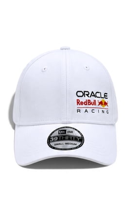 39THIRTY White Stretch Fit Baseball Cap, Formula 1 F1 Team Hat