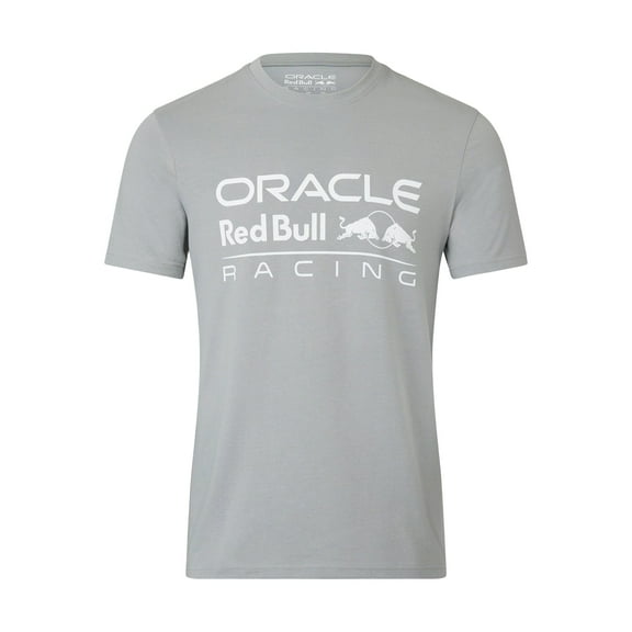 Oracle Red Bull Racing F1 Unisex Large Front Logo Flame Scarlet/White/Night Sky Blue Tee