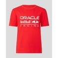 thumbnail image 1 of Oracle Red Bull Racing Junior Large Front Logo Flame Scarlet/Night Sky Blue T-Shirt, 1 of 12