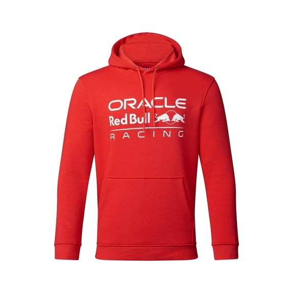 Oracle Red Racing F1 Unisex Core Overhead Flame Scarlet/Grey/Night Sky Blue Hoodie