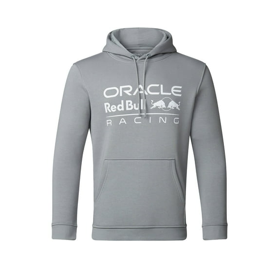 Oracle Red Racing F1 Unisex Core Overhead Flame Scarlet/Grey/Night Sky Blue Hoodie