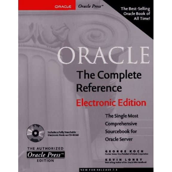 Pre-Owned Oracle: The Complete Reference, Electronic Edition (Paperback) 0078822858 9780078822858