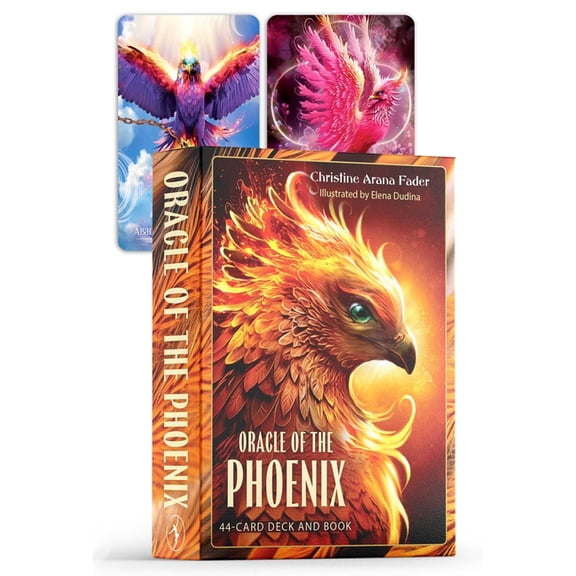 Oracle of the Phoenix: 44-Card Deck and Book, (Paperback)