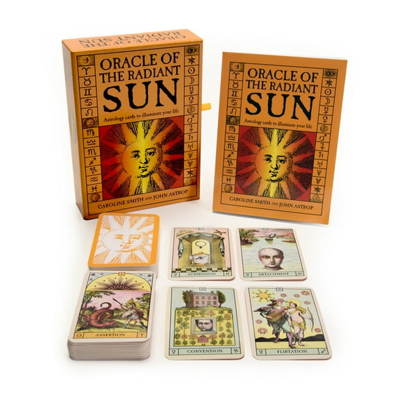 Oracle of the Radiant Sun: Astrology Cards to Illuminate Your Life (Oracle Kit Box Set with 84 Cards and Guide Book), (Paperback)