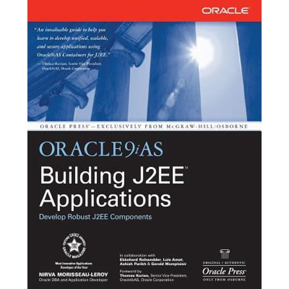 Pre-Owned Oracle9ias Building J2ee(tm) Applications (Paperback 9780072226140) by NIRVa Morisseau-Leroy