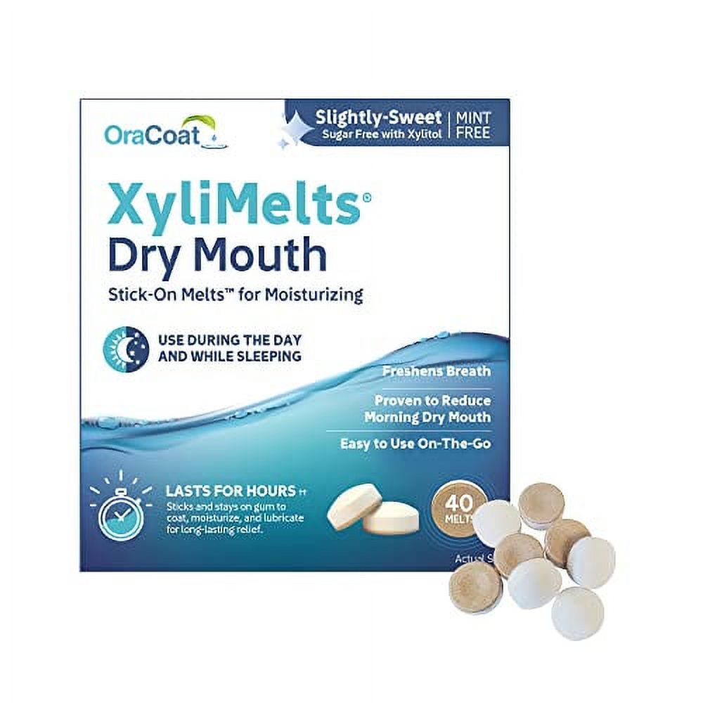 Oracoat XyliMelts Dry Mouth Mint Free 40 Count