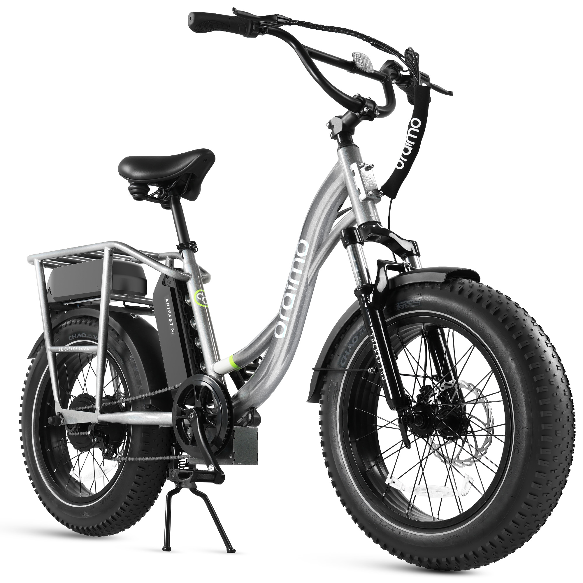 Oraimo Electric Bike for Adults 750W Motor 20" x 4.0 Fat Tire with Dual