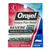 Orajel PM 4X Medicated For Toothache & Gum Cream