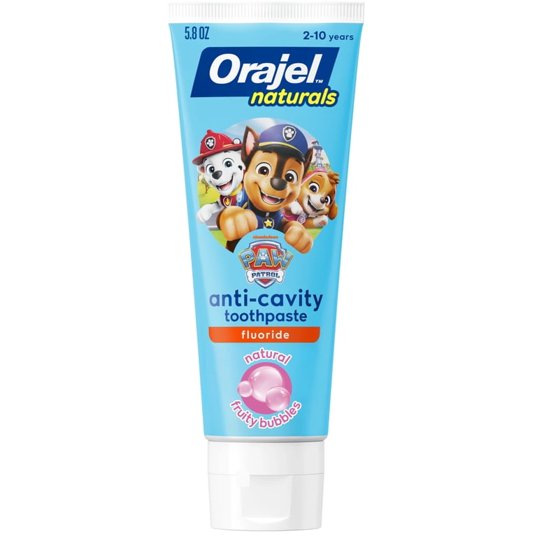 Orajel Naturals PAW Patrol Anti-Cavity Fluoride Toothpaste