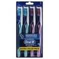 thumbnail image 1 of Oral-B 3D White Vivid 40 Soft Manual Toothbrush with Tongue Cleaner, 4 count, 1 of 3