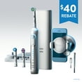 thumbnail image 1 of Oral-B 8000 Electronic Toothbrush ($20 Rebate Eligible), White, Powered by Braun, 1 of 17