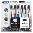 thumbnail image 1 of Oral-B Charcoal Toothbrush, Medium (Pack of 6), 1 of 2