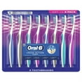 thumbnail image 1 of Oral-B Cross Action Manual Toothbrushes, Soft bristle 8 pk., 1 of 2