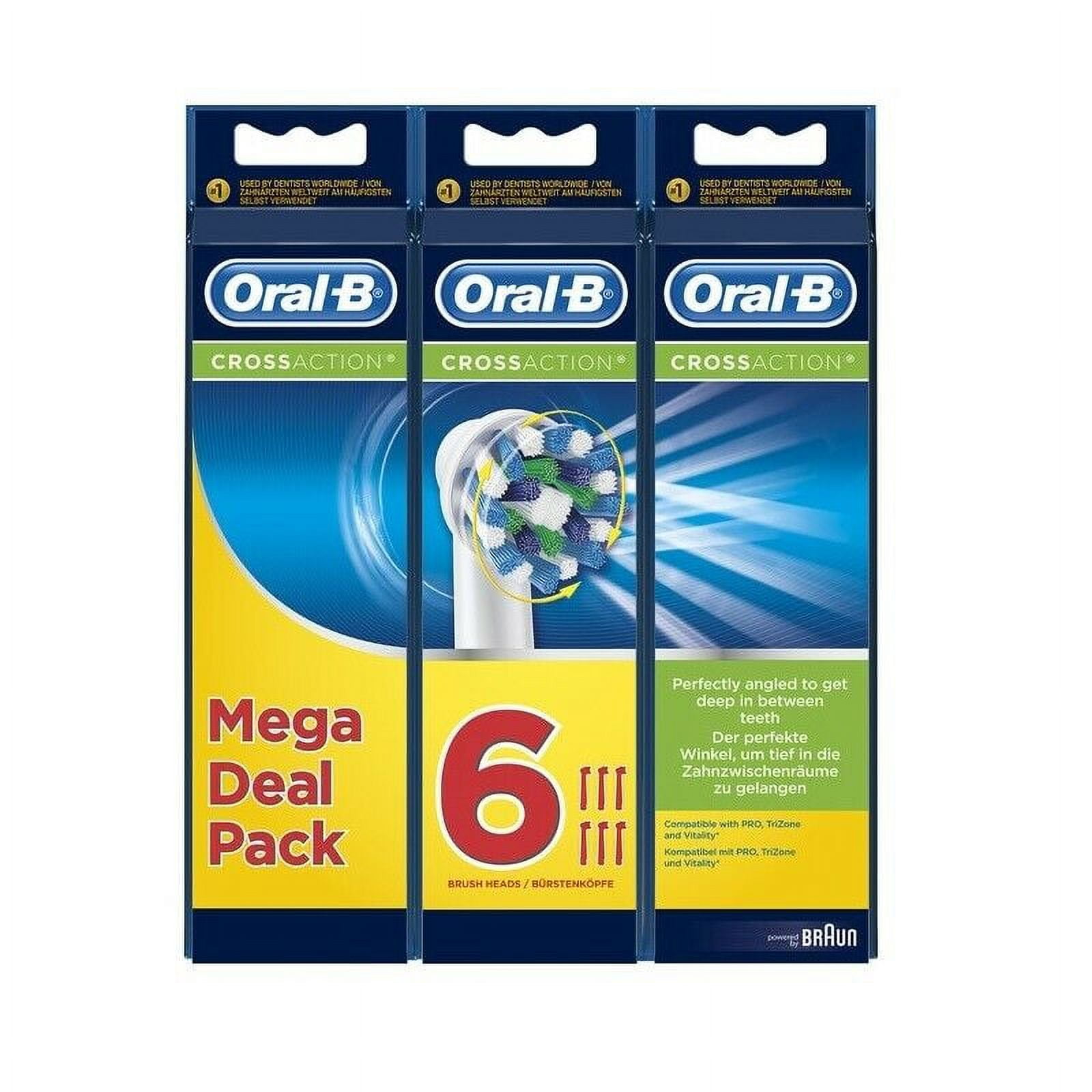 Oral-B Cross Action Toothbrush Mega Deal Pack (6pk) - Walmart.com