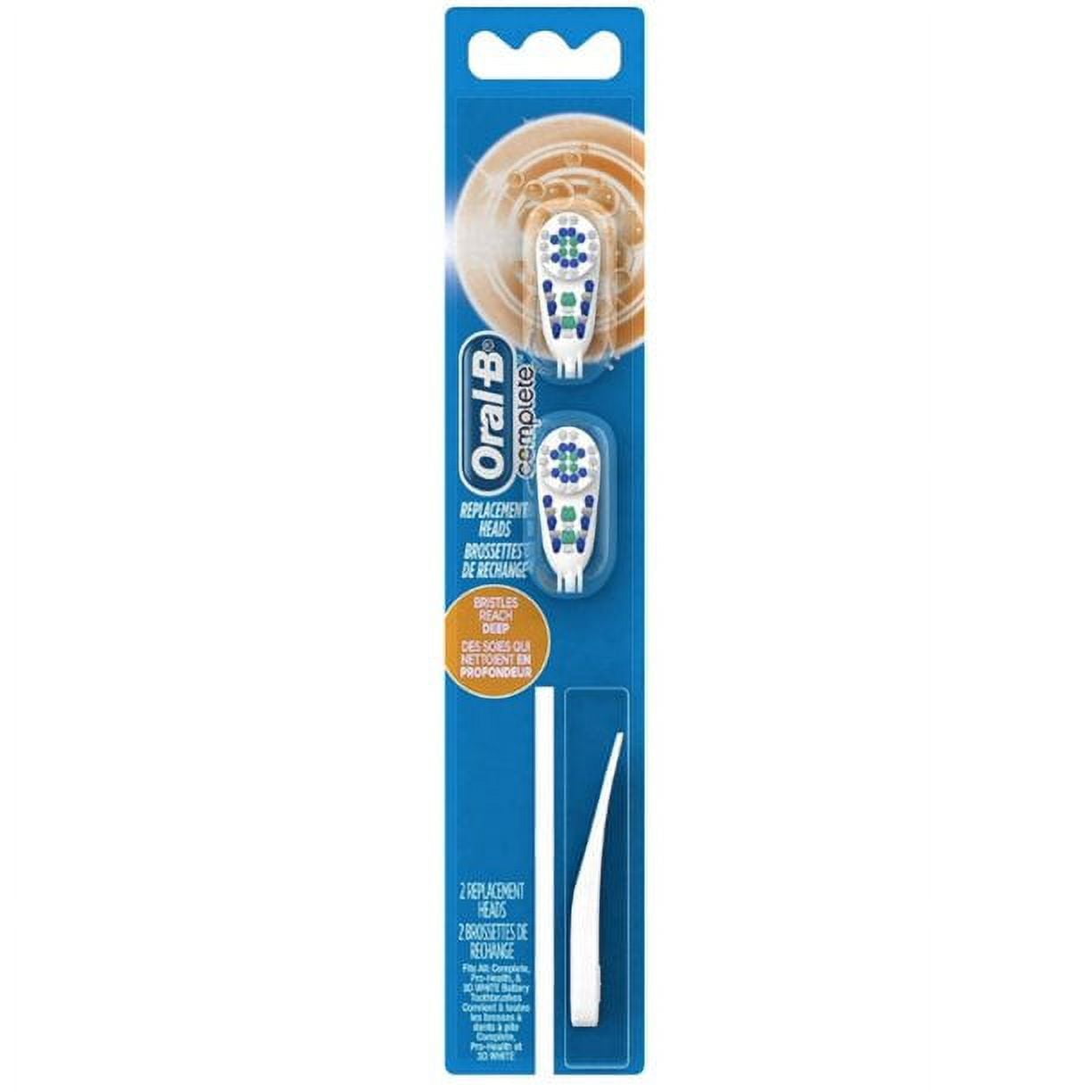 Oral-B Cross Action Power Replacement Brush Heads Soft, 2 Each