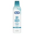 OralB Dry Mouth Oral Rinse Mouthwash, Moisturizing Mint, 16 fl oz