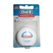 Oral-B Essential Floss Dental Floss, Waxed Mint - 55 Yards, 6 Pack