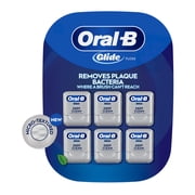 Oral-B Floss, Glide Deep Clean Dental Floss, Cool Mint, Value 6 Pack 40m Each