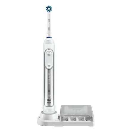 Oral-B - Genius 6000 Electric Toothbrush, Powered by Braun - White