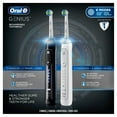 thumbnail image 1 of Oral-B Genius Rechargeable Toothbrush, 2 Pack, 1 of 4