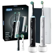 Oral-B Genius X Rechargeable Electric Toothbrush, 2 Pack