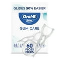 thumbnail interactive-video image 1 of Oral-B Glide Gum Care Dental Floss Picks, Good for Back Teeth, 60 Picks, 1 of 12