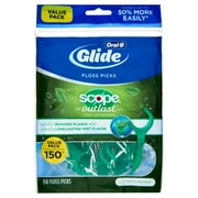 Oral-B Glide Mint Dental Floss Picks with Long Lasting Scope Flavor, 150 Picks