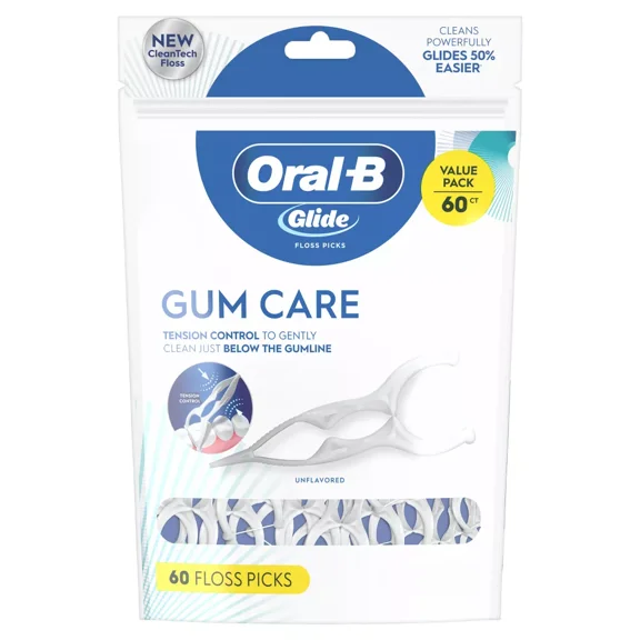 Oral-B Glide Pro-Health Advanced Dental Floss Picks, 30 Ct