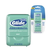 Oral-B Glide Pro-Health Comfort Plus Ribbon Dental Floss, Extra Soft, Value 2 Pack (40m Each)
