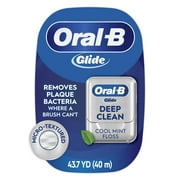 Oral-B Glide Deep Clean Cool Mint Dental Floss, 40m 6 Pack Bundle