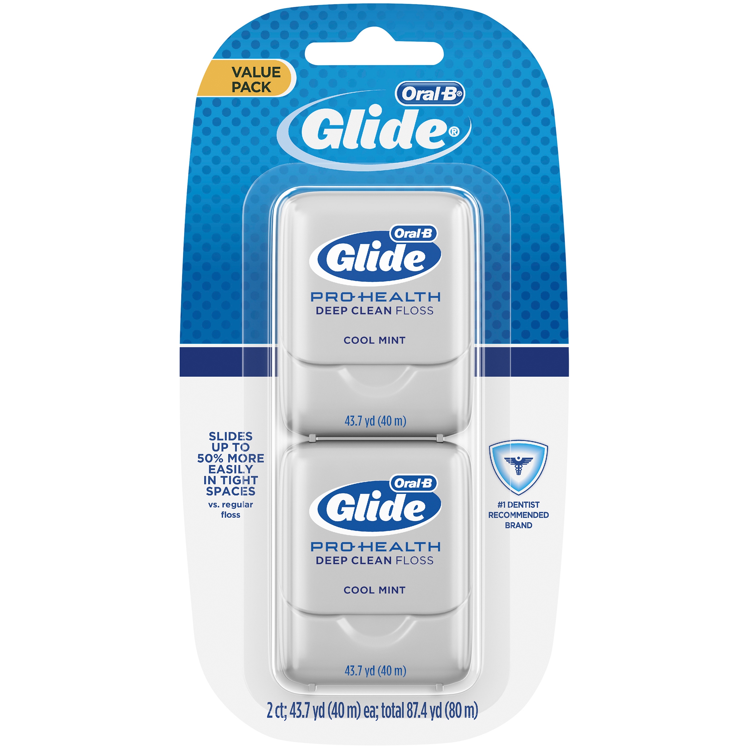 Oral B Glide Pro Health Deep Clean Floss Cool Mint 