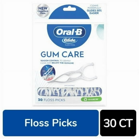 Oral-B Glide Pro-health Advanced Floss Picks 30 Ea
