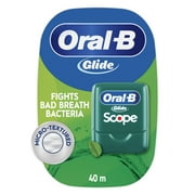Oral-B Glide with Scope Flavor, Mint Dental Floss, 40 Meters, for Adults