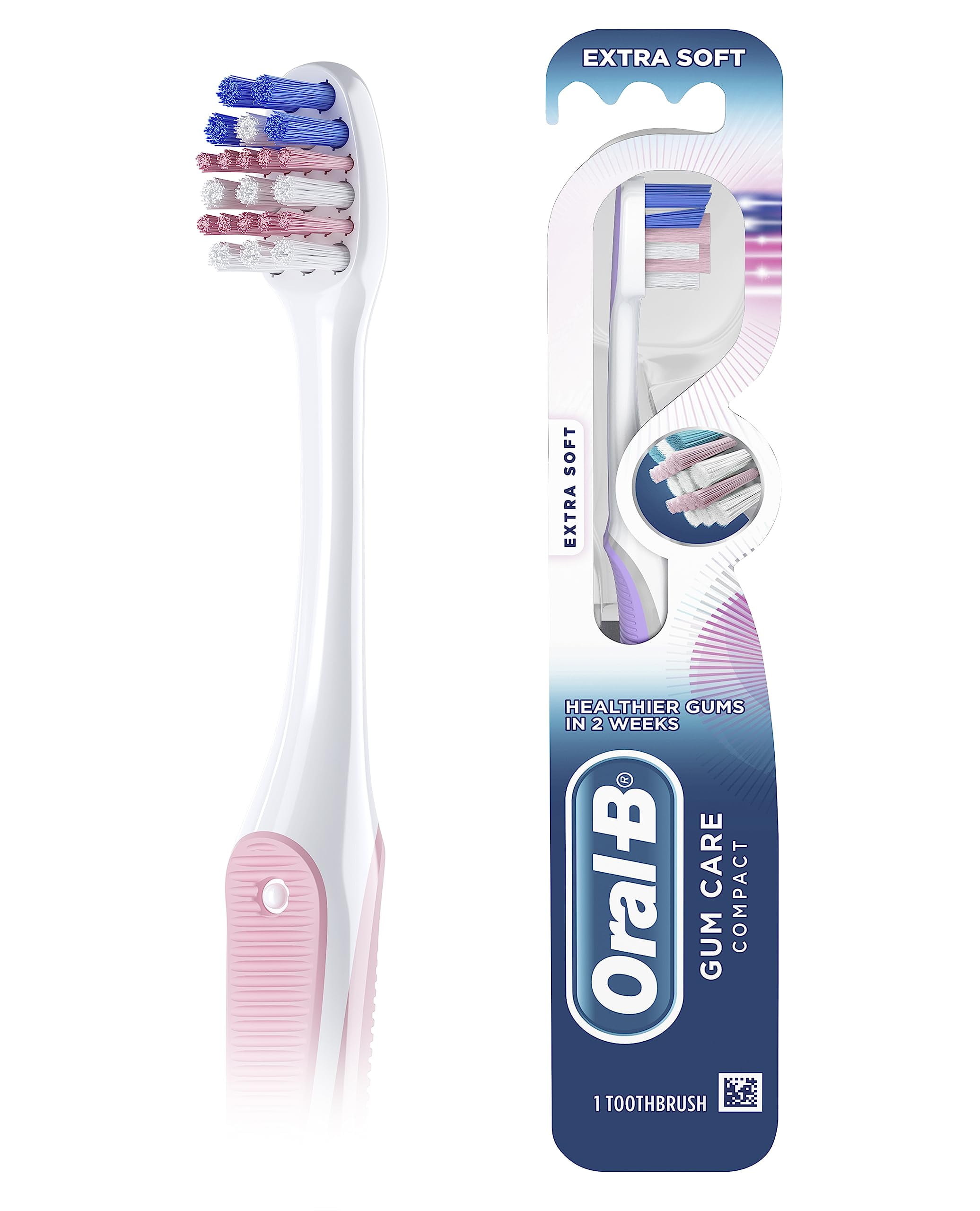 Oral B Gum Care Sensitive Toothbrush, Extra Soft, 1 Count