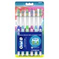 thumbnail image 1 of Oral-B Indicator Color Collection Manual Toothbrush, Soft, 6 Ct - 2 Pack, 1 of 3