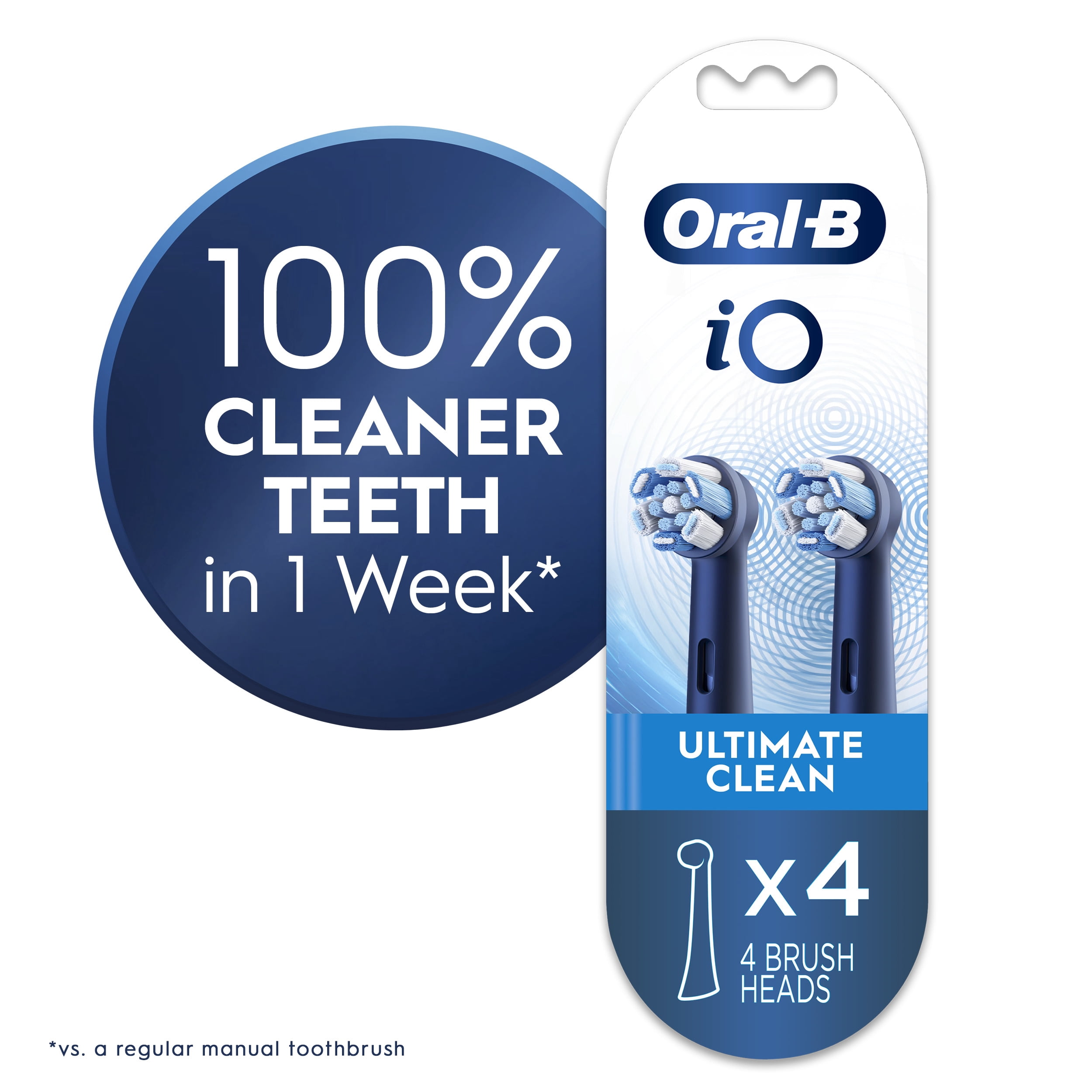Oral-B IO Deep Clean Protect Rechargeable Electric Toothbrush, White - View #3