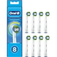 thumbnail image 1 of Oral-B Precision Clean Refill Replacement Rechargeable Toothbrush Heads, 8 Heads, 1 of 4