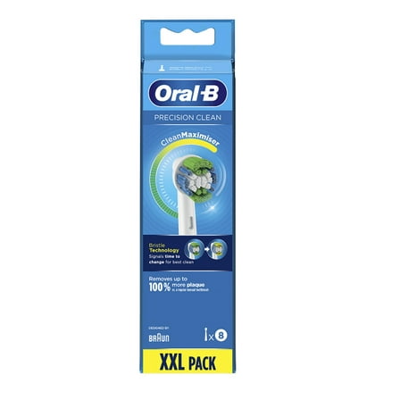 Oral-B Precision Clean Toothbrush Replacement Refills, 8 ct